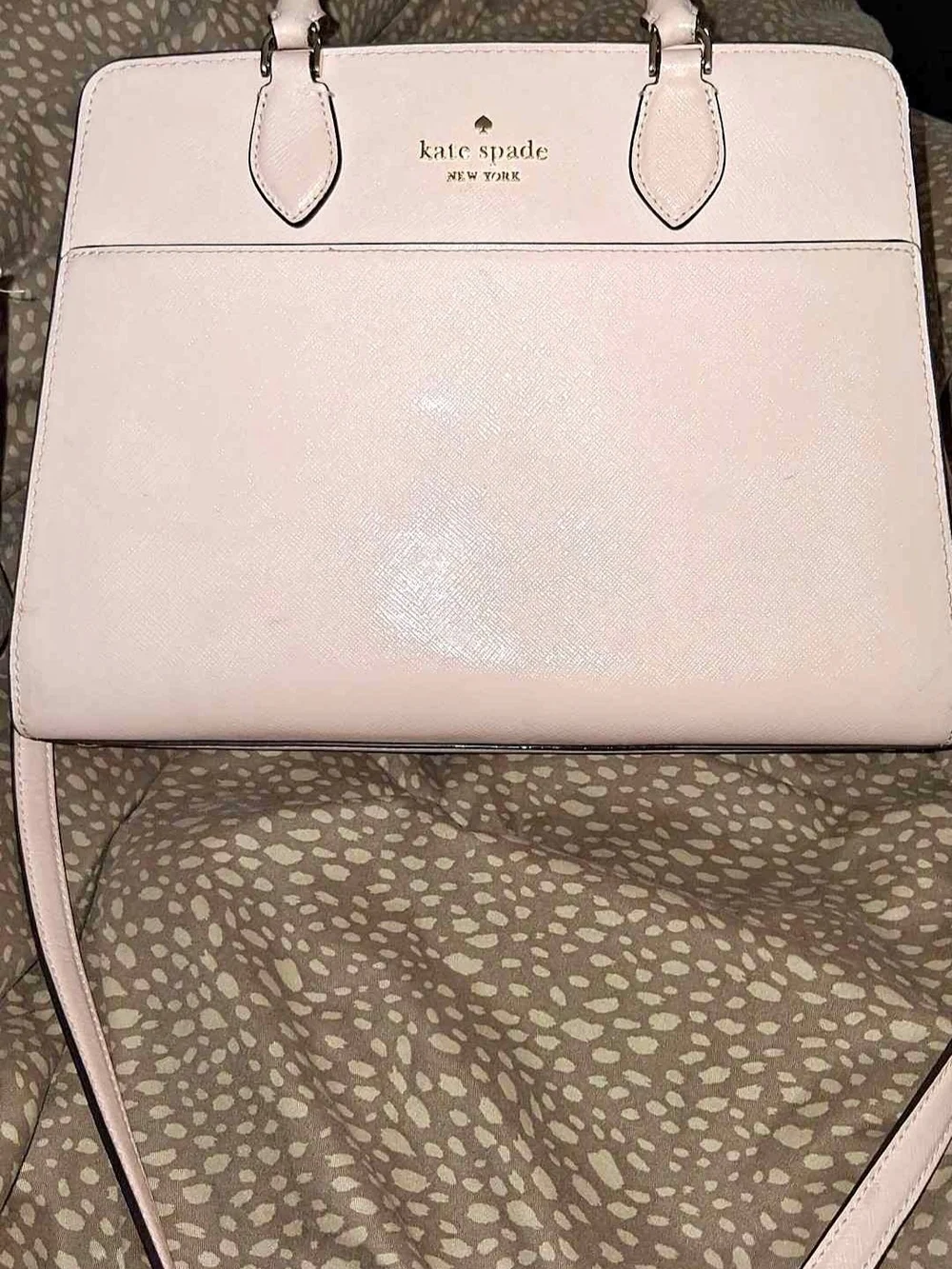 kate spade Pale Pink Structured Satchel